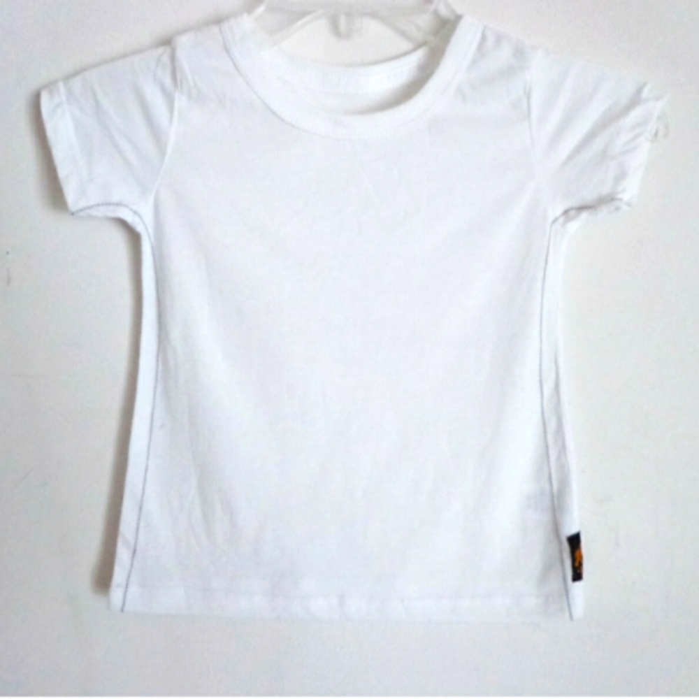 NWOT 6-12M Trunk Ltd Classic White Short Sleeve